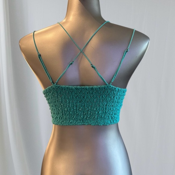 🆕Free People Turquoise Lace Bralette - Picture 7 of 16